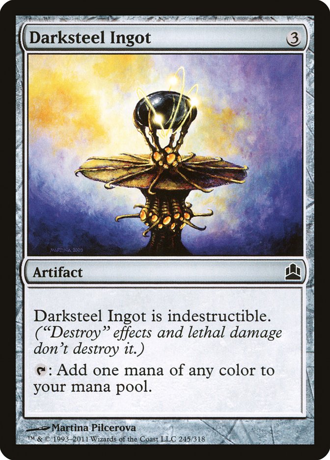 Darksteel Ingot [Commander 2011] | Gamer Loot