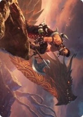 Dragonkin Berserker Art Card [Kaldheim: Art Series] | Gamer Loot