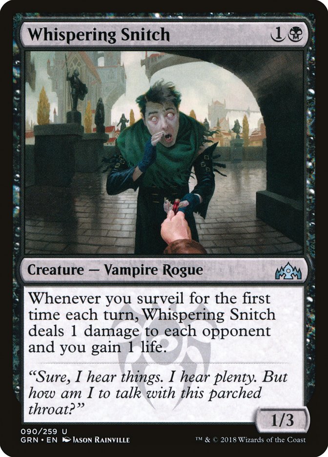 Whispering Snitch [Guilds of Ravnica] | Gamer Loot