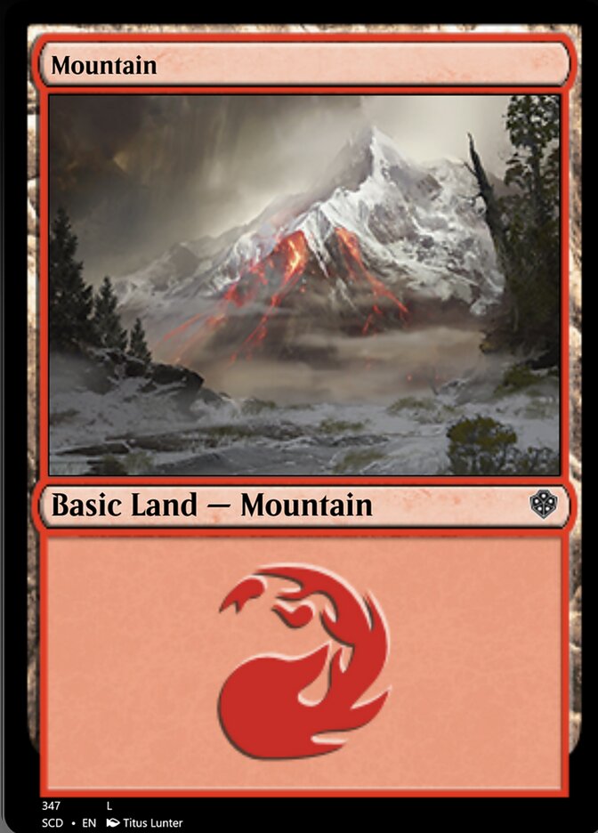 Mountain (347) [Starter Commander Decks] | Gamer Loot