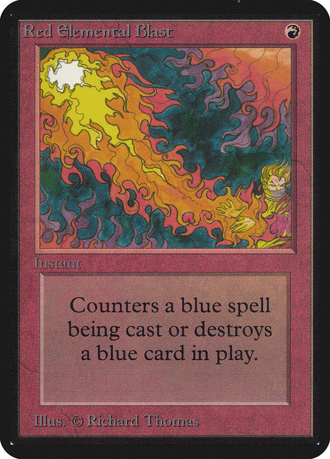 Red Elemental Blast [Limited Edition Alpha] | Gamer Loot