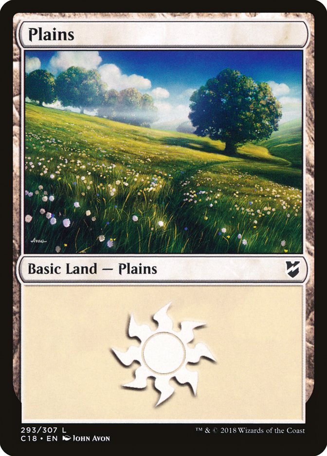 Plains (293) [Commander 2018] | Gamer Loot