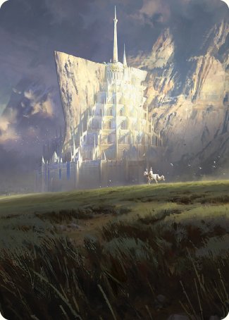 Minas Tirith Art Card [The Lord of the Rings: Tales of Middle-earth Art Series] | Gamer Loot