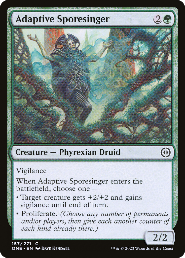 Adaptive Sporesinger [Phyrexia: All Will Be One] | Gamer Loot