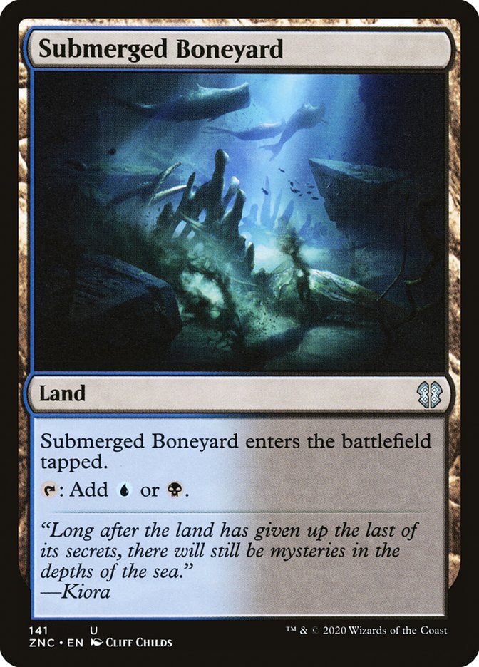 Submerged Boneyard [Zendikar Rising Commander] | Gamer Loot