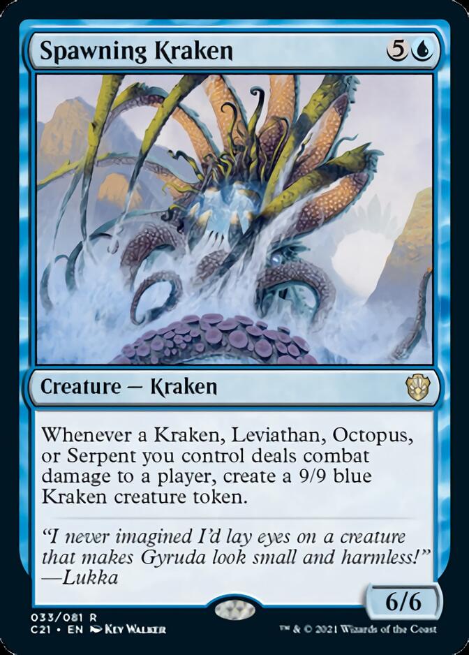 Spawning Kraken [Commander 2021] | Gamer Loot