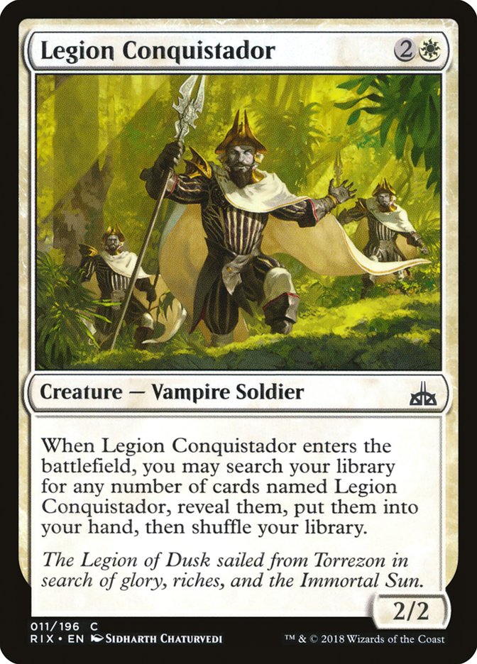Legion Conquistador [Rivals of Ixalan] | Gamer Loot