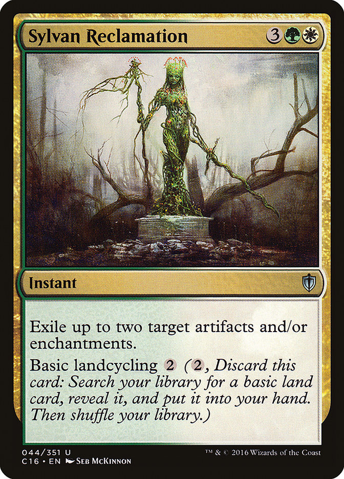Sylvan Reclamation [Commander 2016] | Gamer Loot