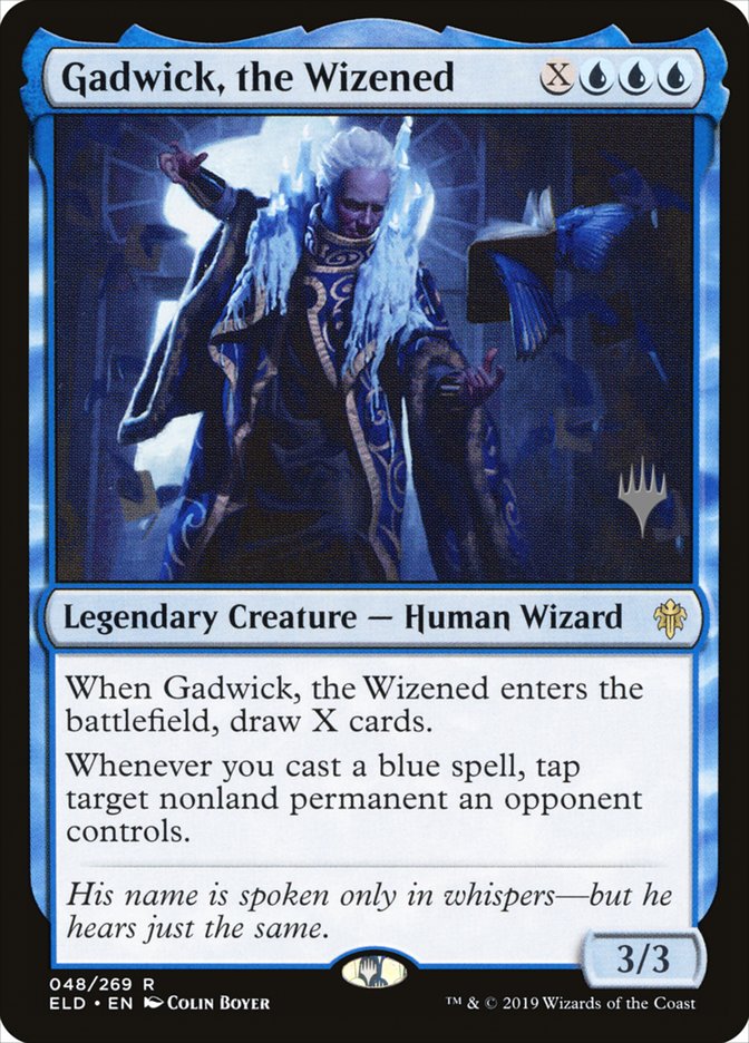 Gadwick, the Wizened (Promo Pack) [Throne of Eldraine Promos] | Gamer Loot