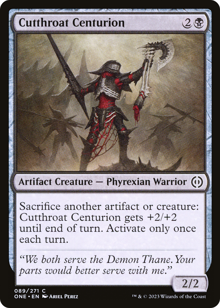 Cutthroat Centurion [Phyrexia: All Will Be One] | Gamer Loot