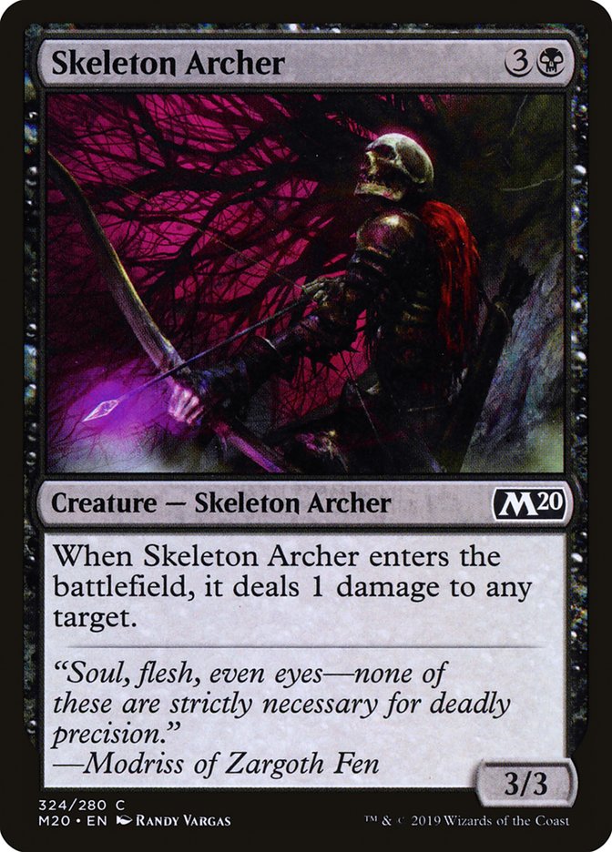 Skeleton Archer [Core Set 2020] | Gamer Loot