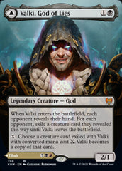 Valki, God of Lies // Tibalt, Cosmic Impostor (Borderless) [Kaldheim] | Gamer Loot