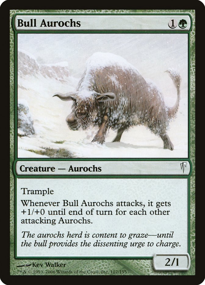 Bull Aurochs [Coldsnap] | Gamer Loot