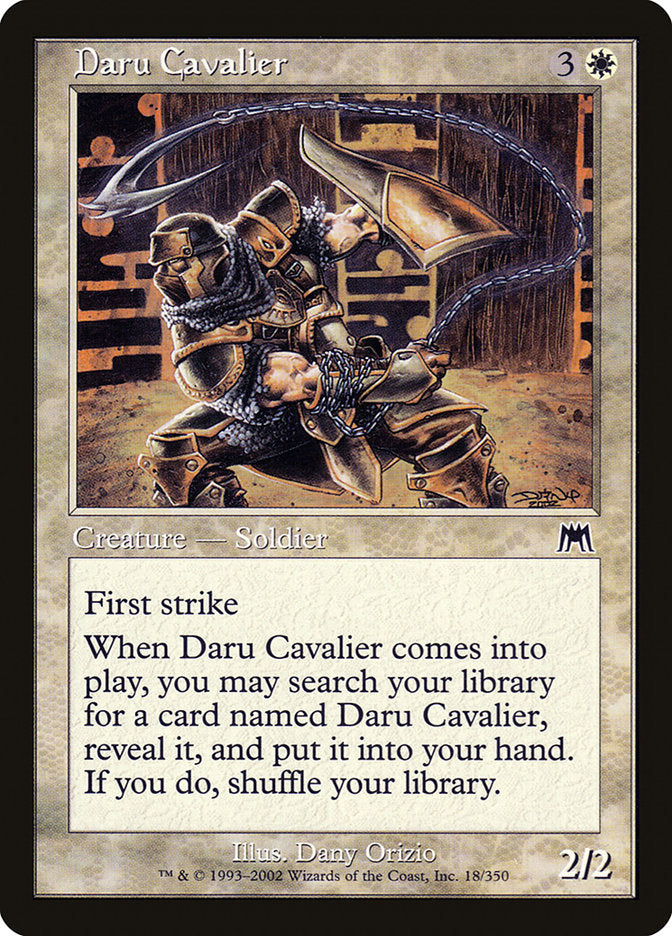 Daru Cavalier [Onslaught] | Gamer Loot