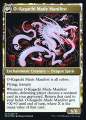 The Kami War // O-Kagachi Made Manifest [Kamigawa: Neon Dynasty Prerelease Promos] | Gamer Loot