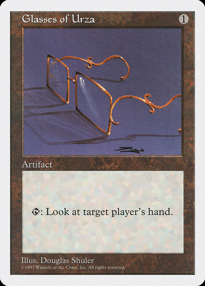 Glasses of Urza [Fifth Edition] | Gamer Loot