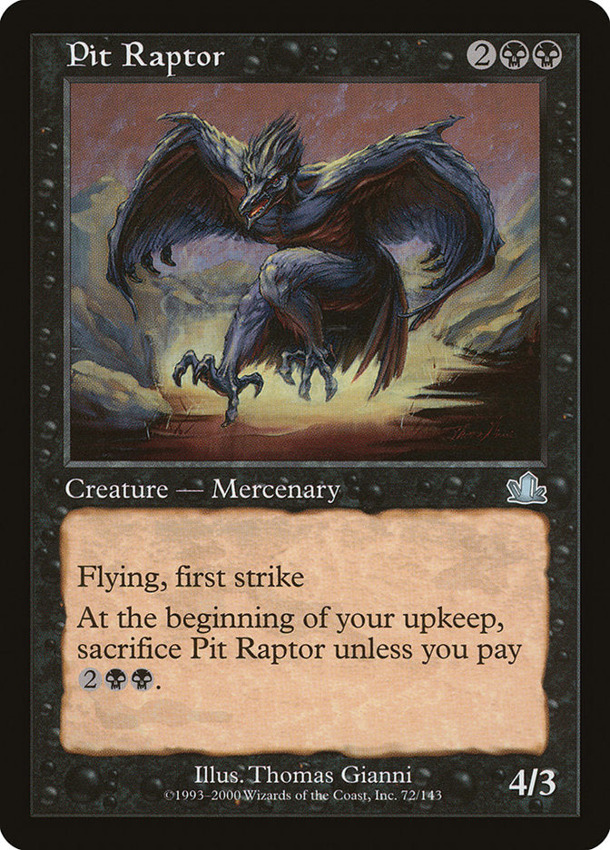 Pit Raptor [Prophecy] | Gamer Loot