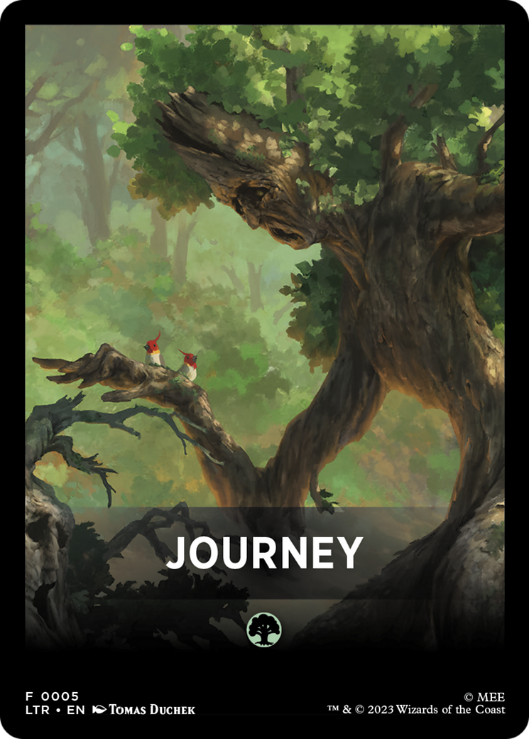 Journey Theme Card [The Lord of the Rings: Tales of Middle-Earth Tokens] | Gamer Loot