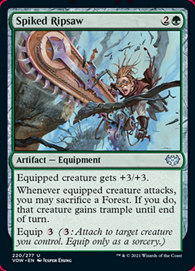 Spiked Ripsaw [Innistrad: Crimson Vow] | Gamer Loot