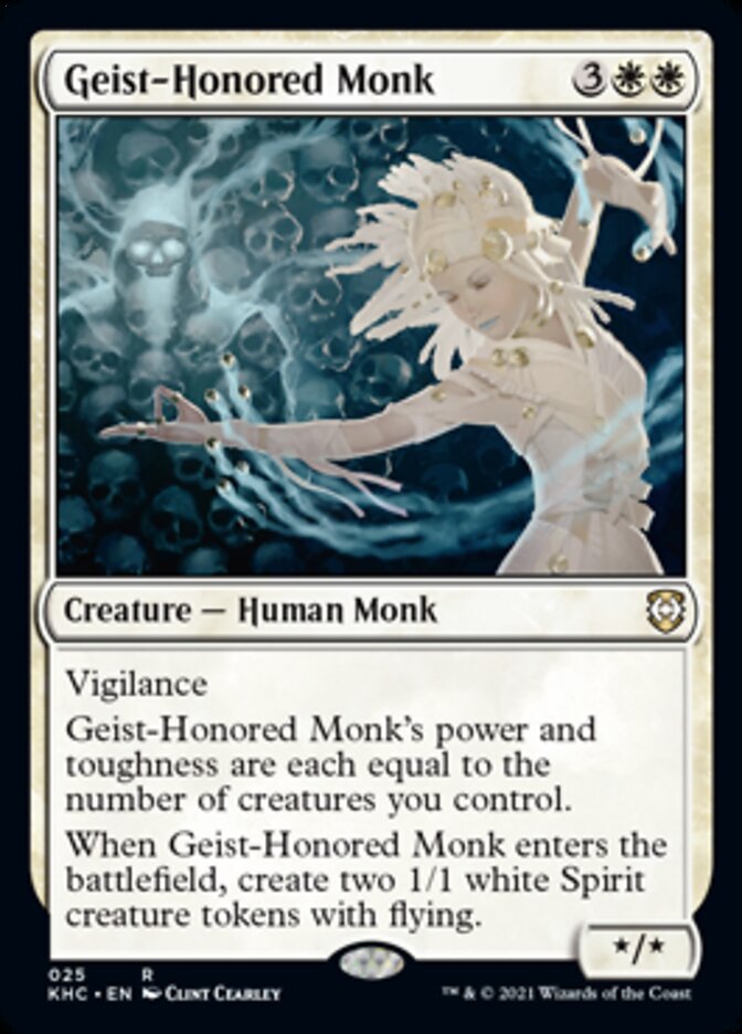 Geist-Honored Monk [Kaldheim Commander] | Gamer Loot