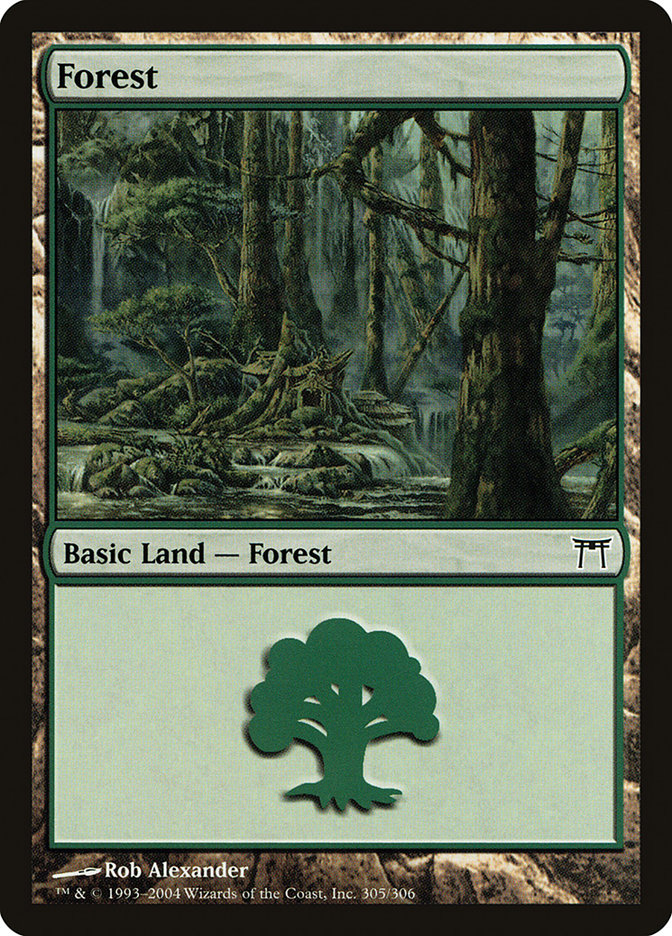 Forest (305) [Champions of Kamigawa] | Gamer Loot