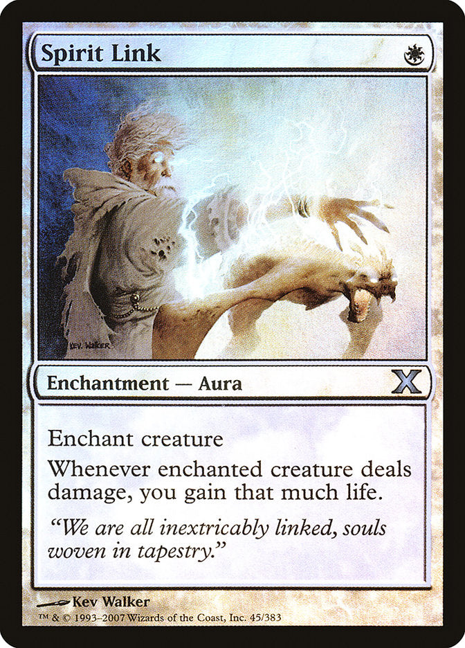 Spirit Link (Premium Foil) [Tenth Edition] | Gamer Loot