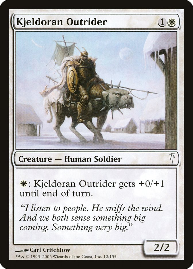 Kjeldoran Outrider [Coldsnap] | Gamer Loot