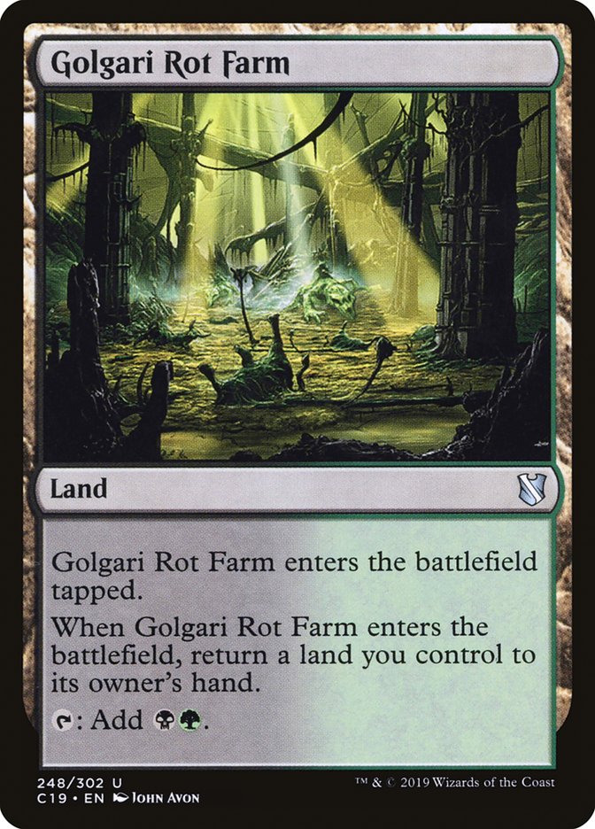 Golgari Rot Farm [Commander 2019] | Gamer Loot