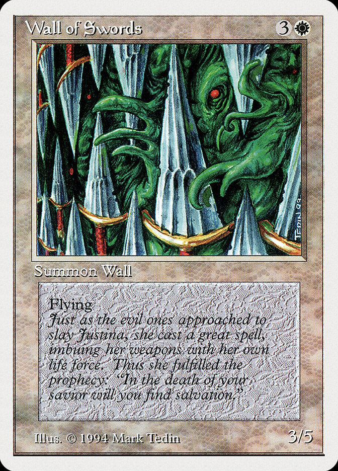 Wall of Swords [Summer Magic / Edgar] | Gamer Loot