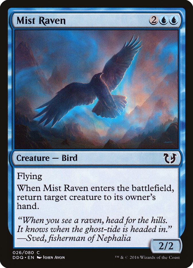 Mist Raven [Duel Decks: Blessed vs. Cursed] | Gamer Loot