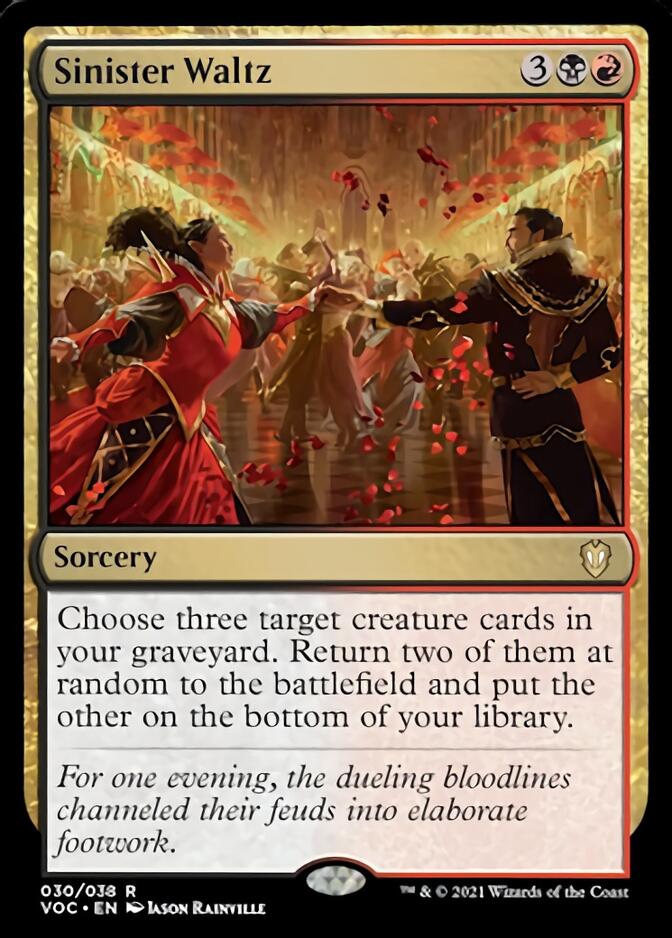 Sinister Waltz [Innistrad: Crimson Vow Commander] | Gamer Loot