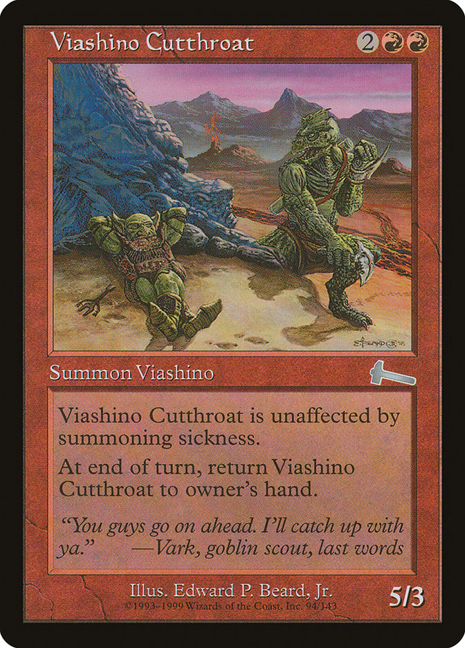 Viashino Cutthroat [Urza's Legacy] | Gamer Loot