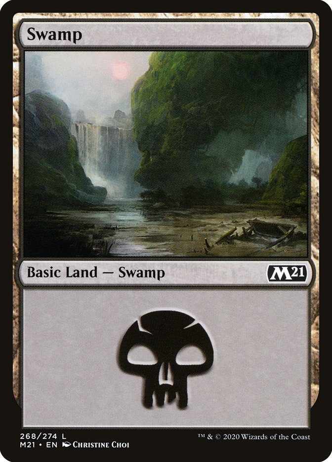 Swamp (268) [Core Set 2021] | Gamer Loot