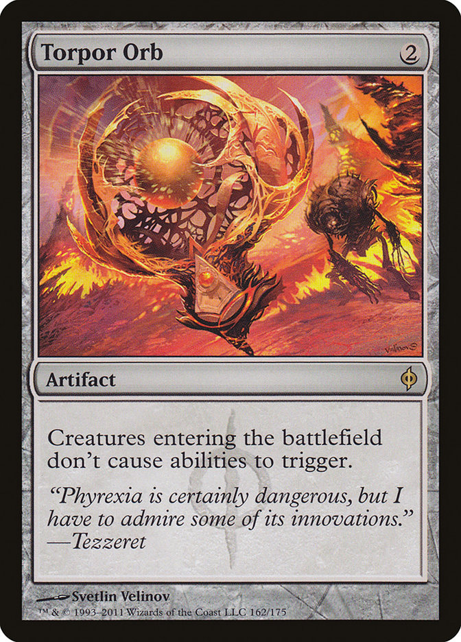 Torpor Orb [New Phyrexia] | Gamer Loot