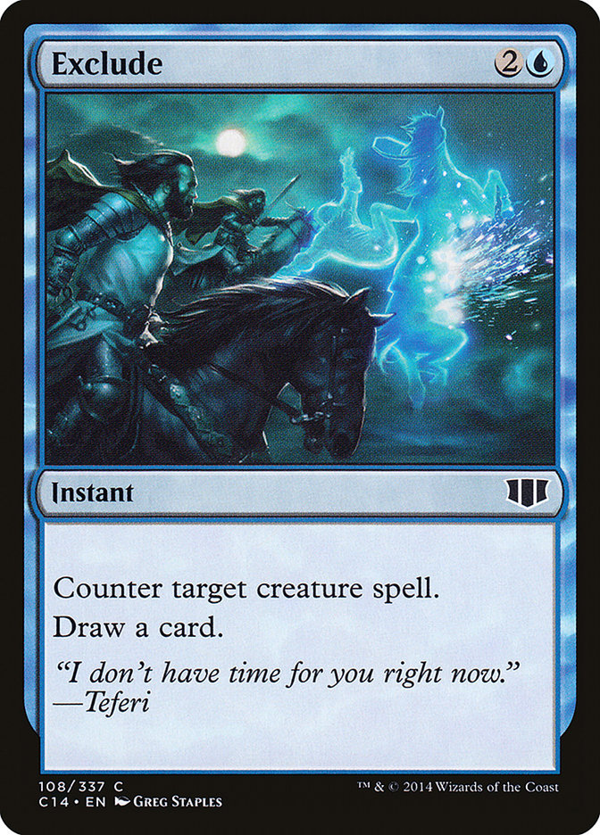 Exclude [Commander 2014] | Gamer Loot