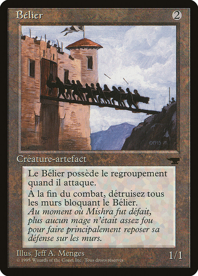 Battering Ram (French) - "Belier" [Renaissance] | Gamer Loot