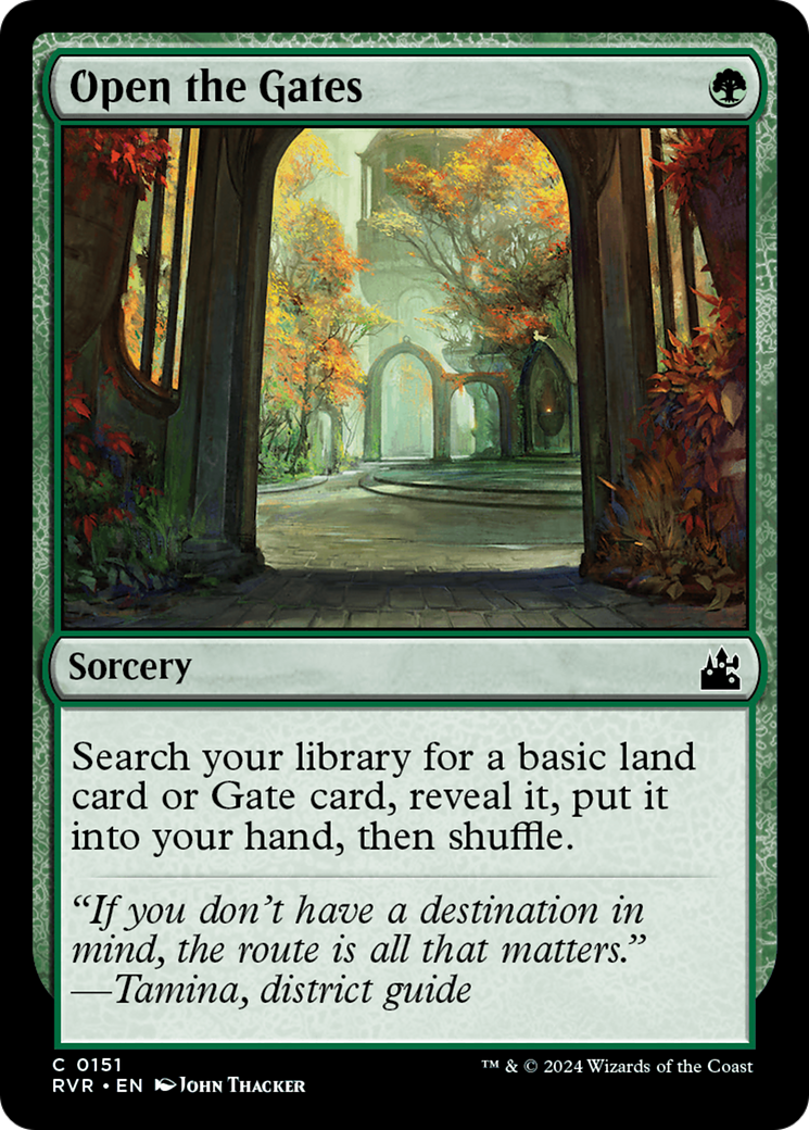 Open the Gates [Ravnica Remastered] | Gamer Loot