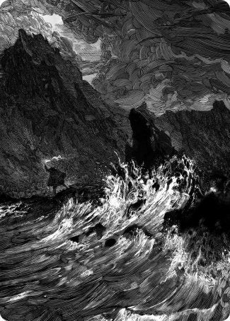 Island Art Card [Innistrad: Midnight Hunt Art Series] | Gamer Loot