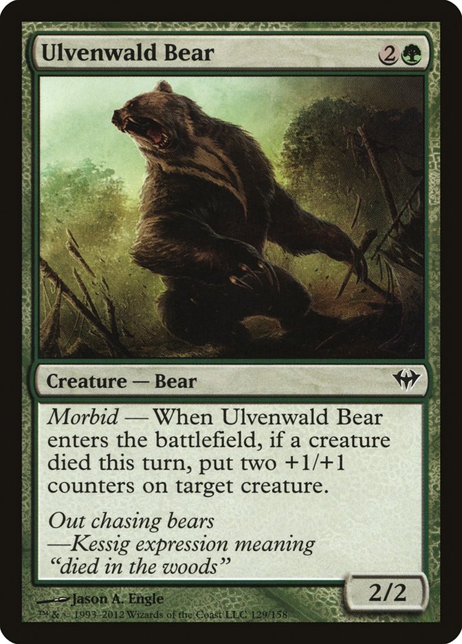 Ulvenwald Bear [Dark Ascension] | Gamer Loot