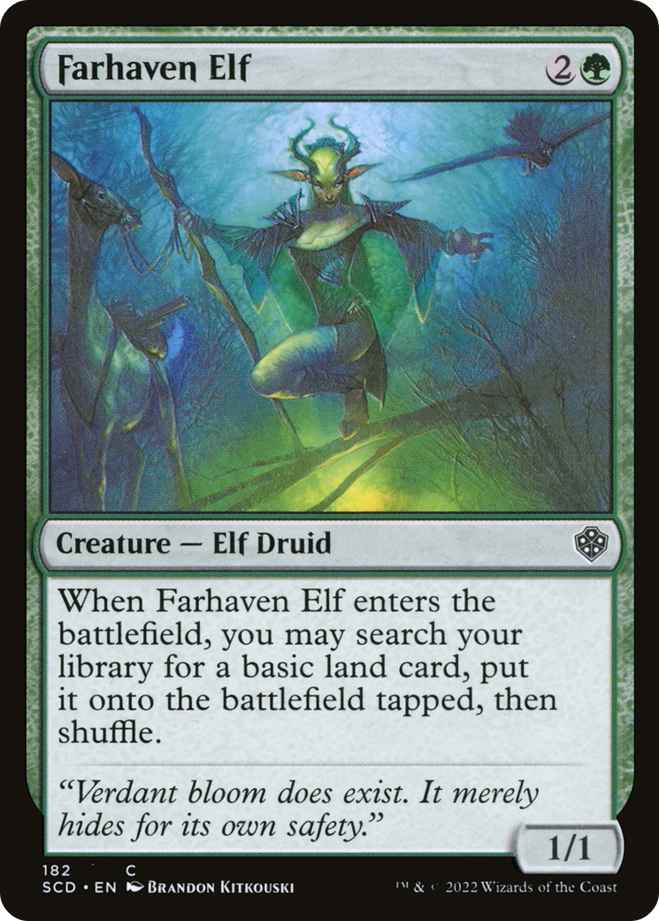 Farhaven Elf [Starter Commander Decks] | Gamer Loot