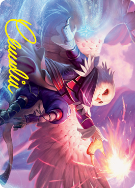 Spectacle Mage Art Card (Gold-Stamped Signature) [Strixhaven: School of Mages Art Series] | Gamer Loot