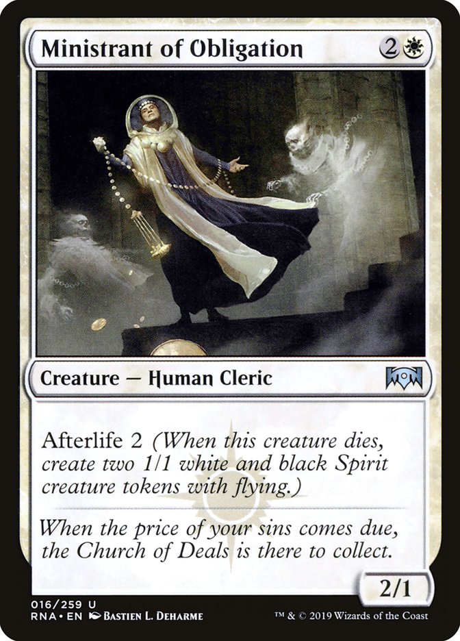 Ministrant of Obligation [Ravnica Allegiance] | Gamer Loot