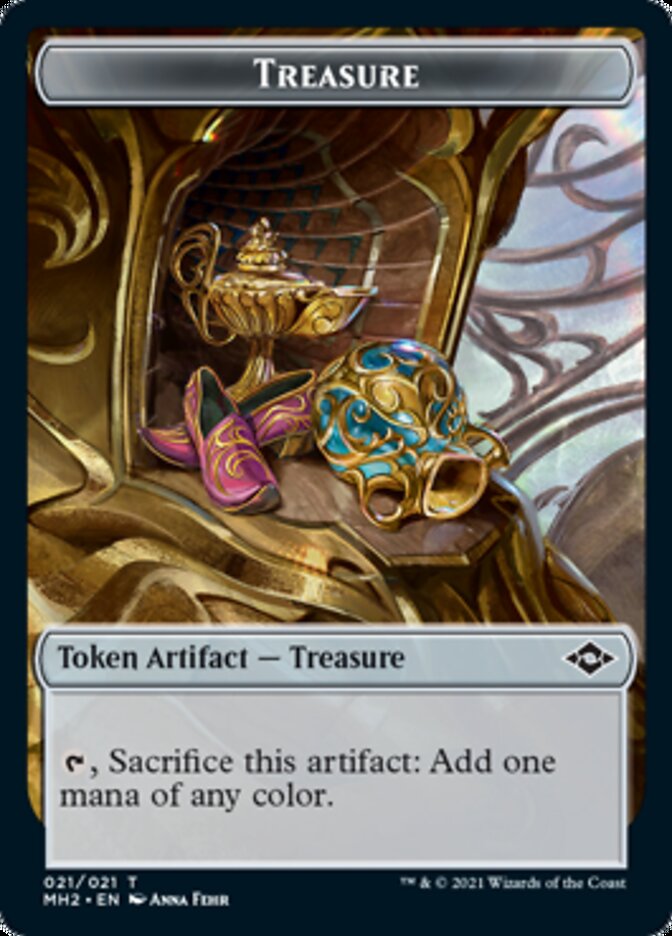 Treasure Token (21) [Modern Horizons 2 Tokens] | Gamer Loot