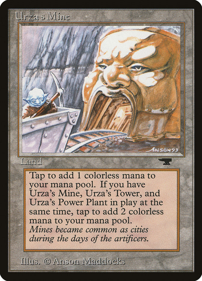 Urza's Mine (Mine Cart Entering Mouth) [Antiquities] | Gamer Loot