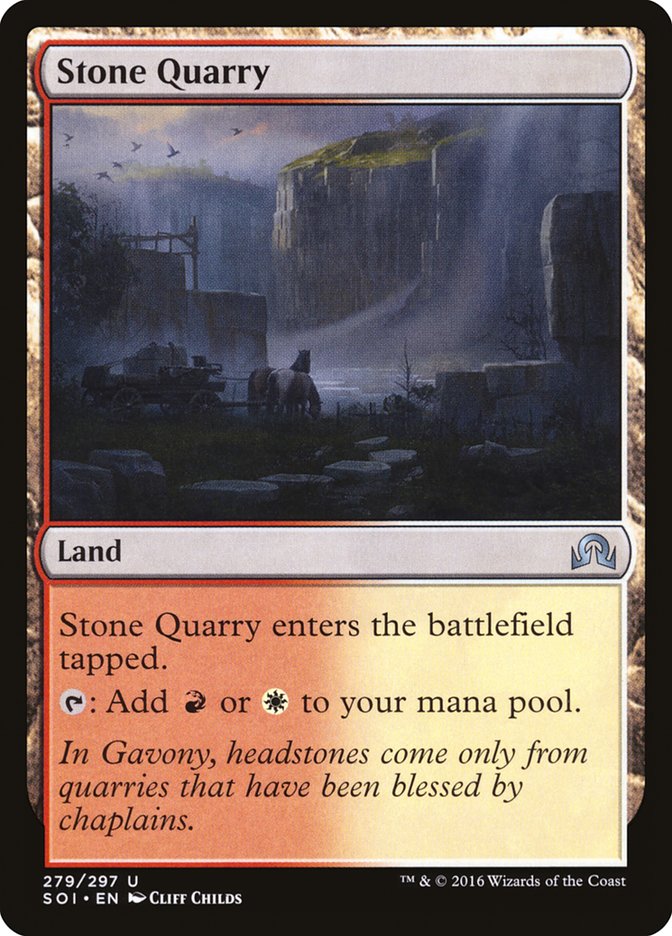 Stone Quarry [Shadows over Innistrad] | Gamer Loot