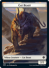 Insect // Cat Beast Double-Sided Token [Starter Commander Decks] | Gamer Loot