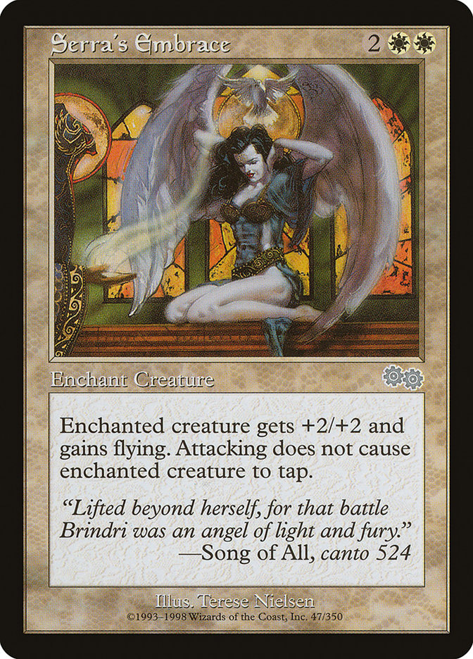 Serra's Embrace [Urza's Saga] | Gamer Loot