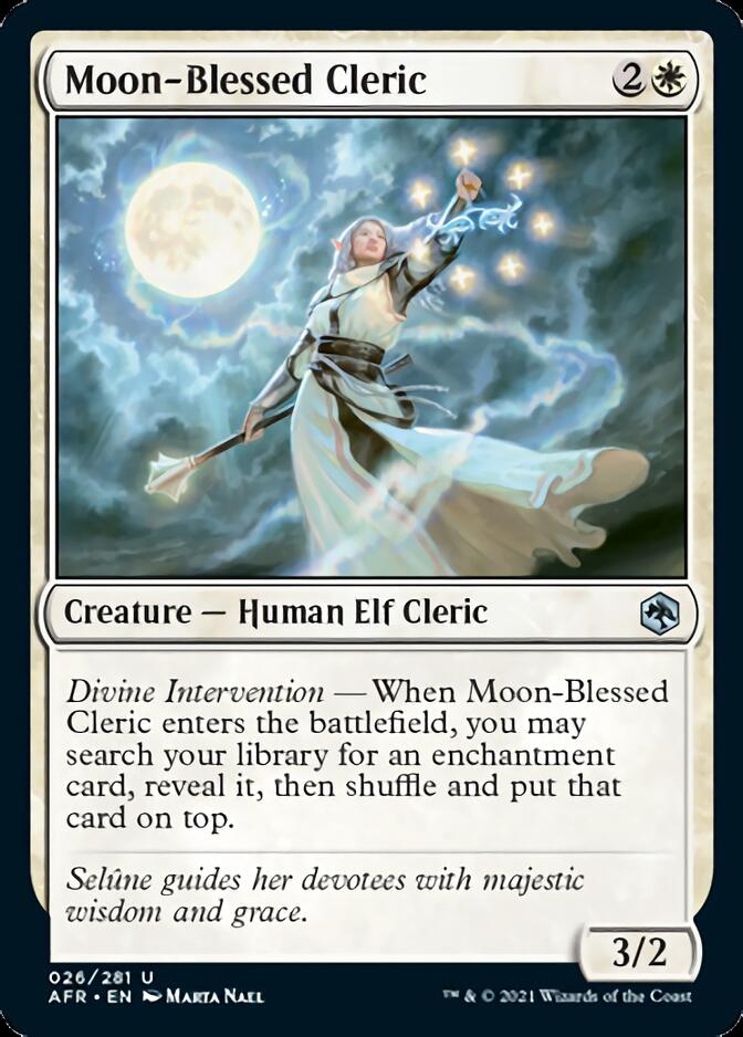 Moon-Blessed Cleric [Dungeons & Dragons: Adventures in the Forgotten Realms] | Gamer Loot