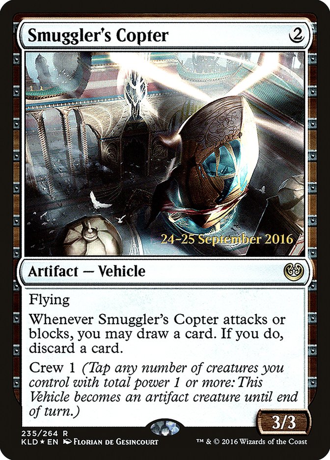 Smuggler's Copter  [Kaladesh Prerelease Promos] | Gamer Loot