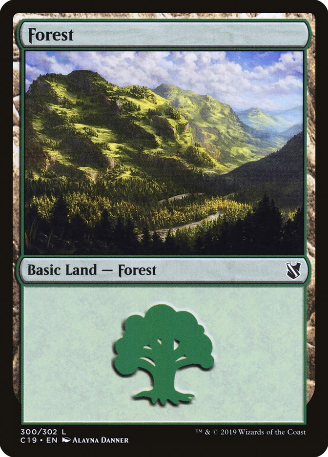 Forest (300) [Commander 2019] | Gamer Loot